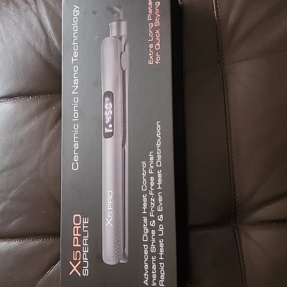 Brand New X5 Pro Superlite1' Ceramic Ionic Nano Flat Iron Hair Straightener